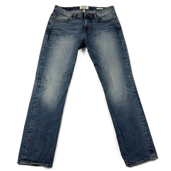Frame Other - FRAME Men Denim Le Grand Garcon Size 26 Light Wash Straight Leg 28" Inseam